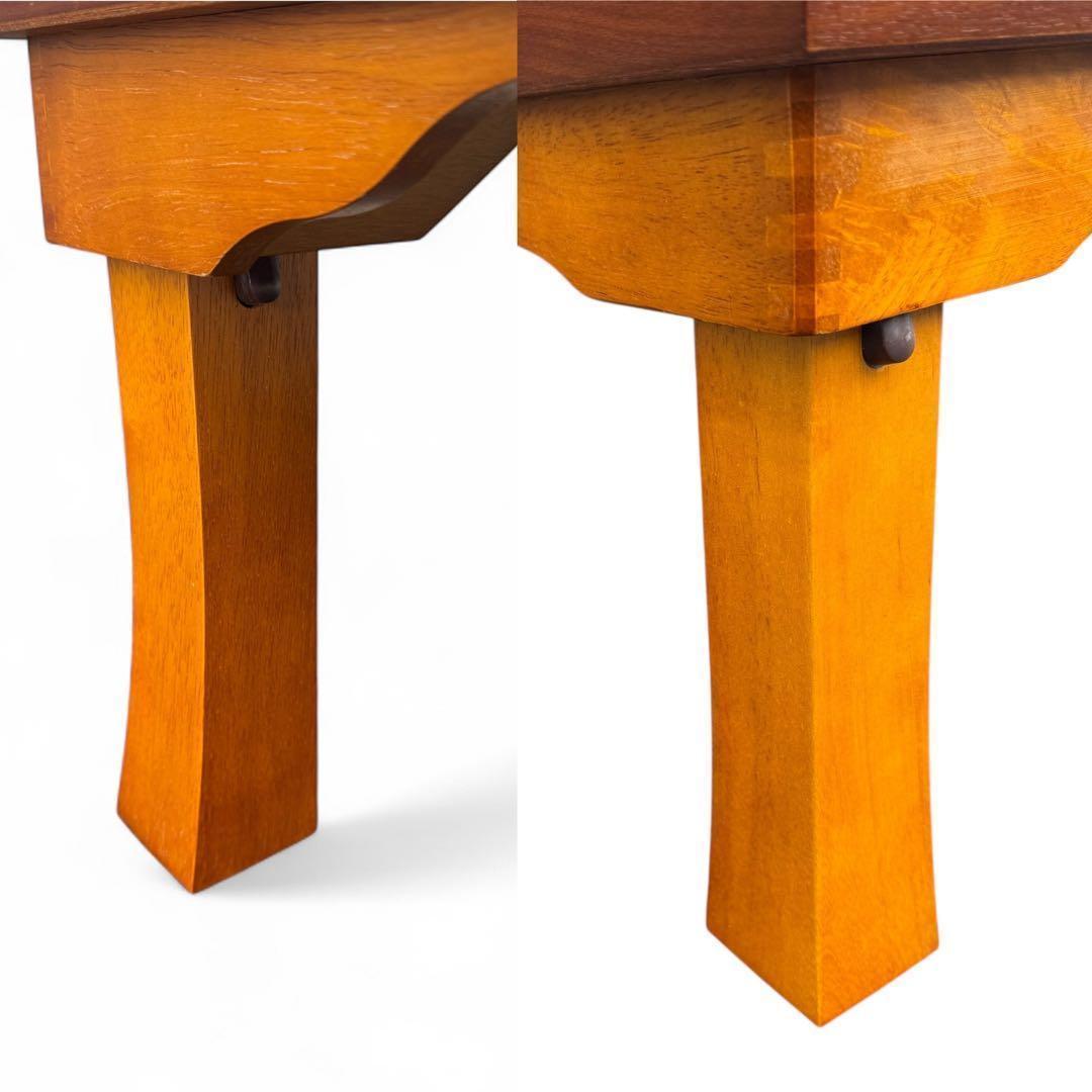 折りたたみ座卓　木製　正方形　テーブル ちゃぶ台　収納　祭事　高級