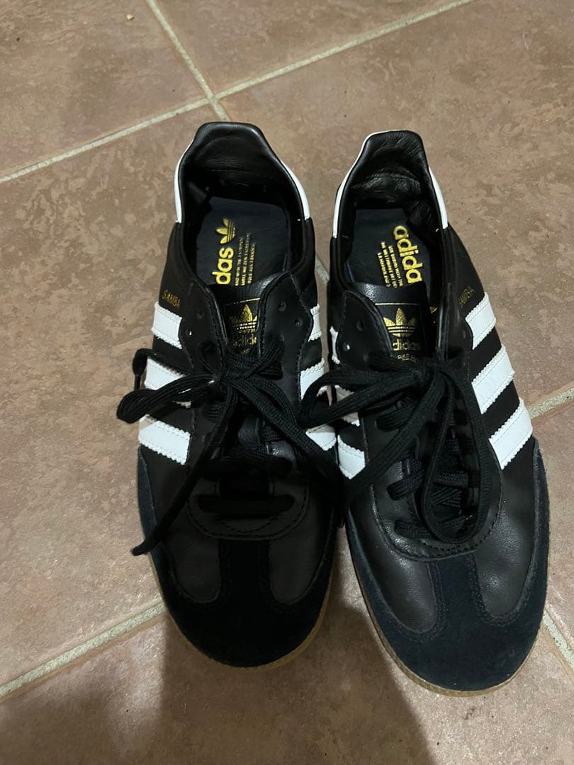 adidas Samba decon ブラック/ホワイト スニーカー