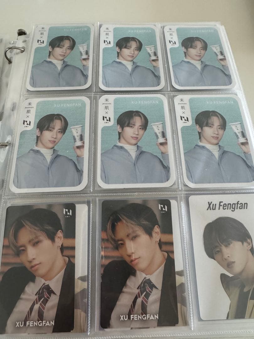 許豊凡　トレカ　缶バッチ　アクキー