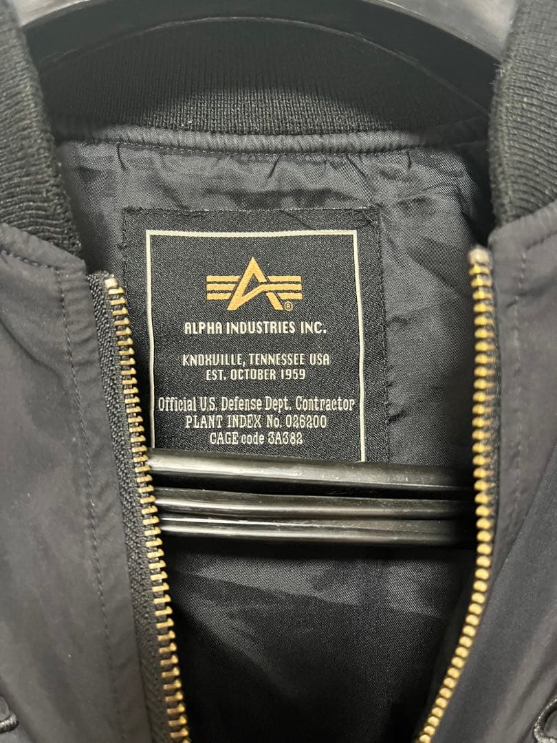Alpha Industries スカジャン 刺繍 Japan 龍　鷹　Mサイズ