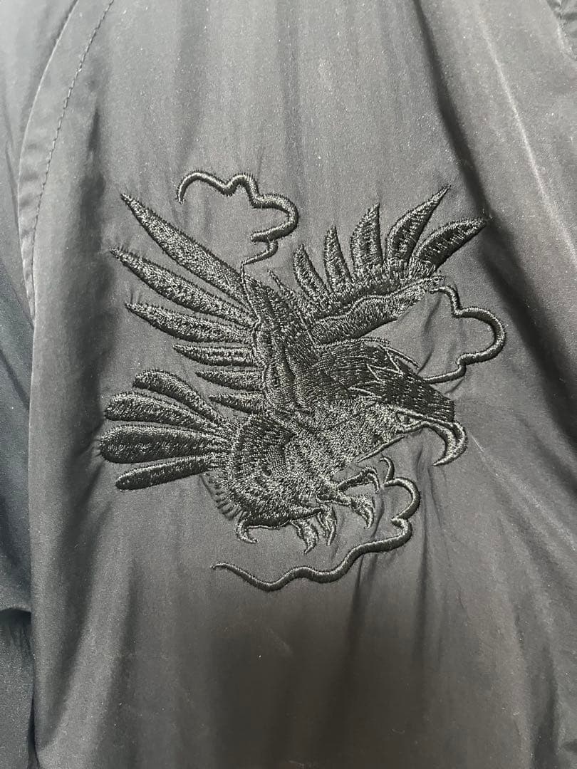 Alpha Industries スカジャン 刺繍 Japan 龍　鷹　Mサイズ