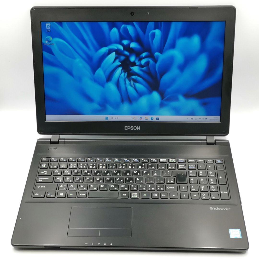 使いやすさ抜群！ Windows11 ノートパソコン EPSON カメラ搭載！
