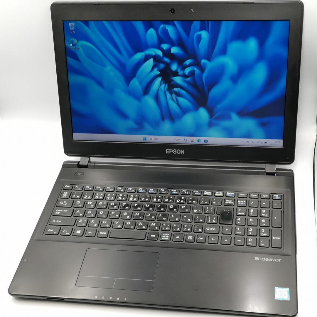 使いやすさ抜群！ Windows11 ノートパソコン EPSON カメラ搭載！