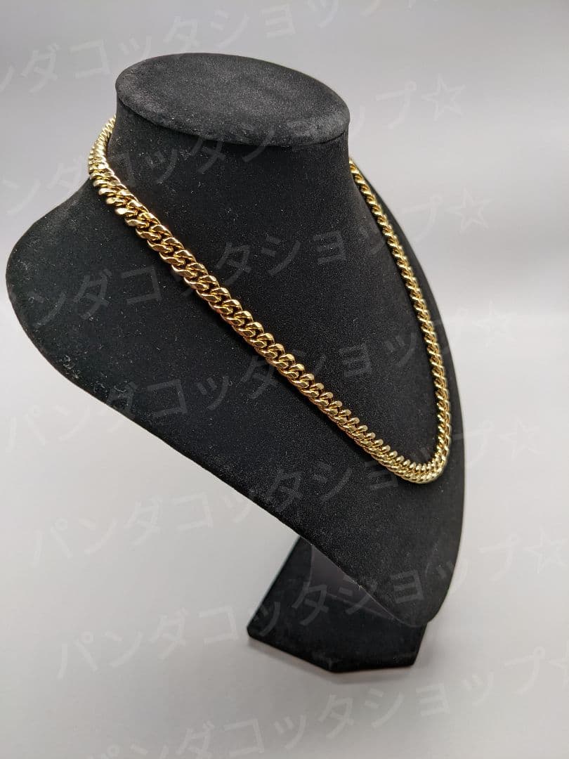 【50cm】【8mm】【18K刻印あり】【Miami Cuban】