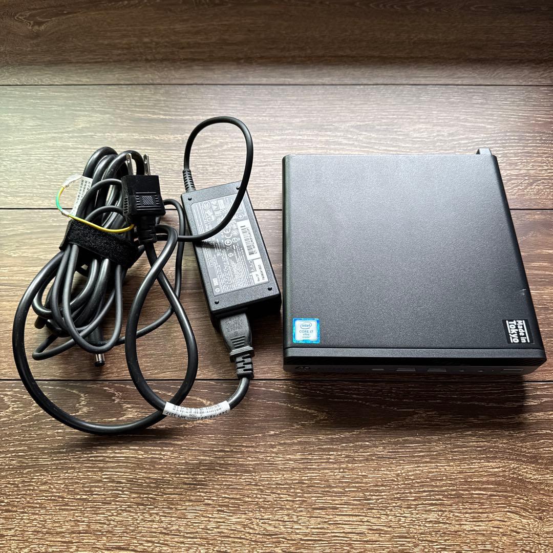 HP製 デスクトップPC EliteDesk 800 G3 Mini 35W