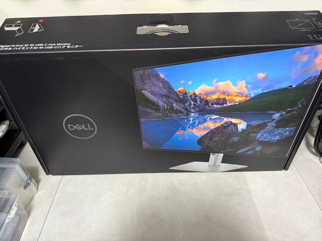 Dell U3223QE 4K モニター　美品
