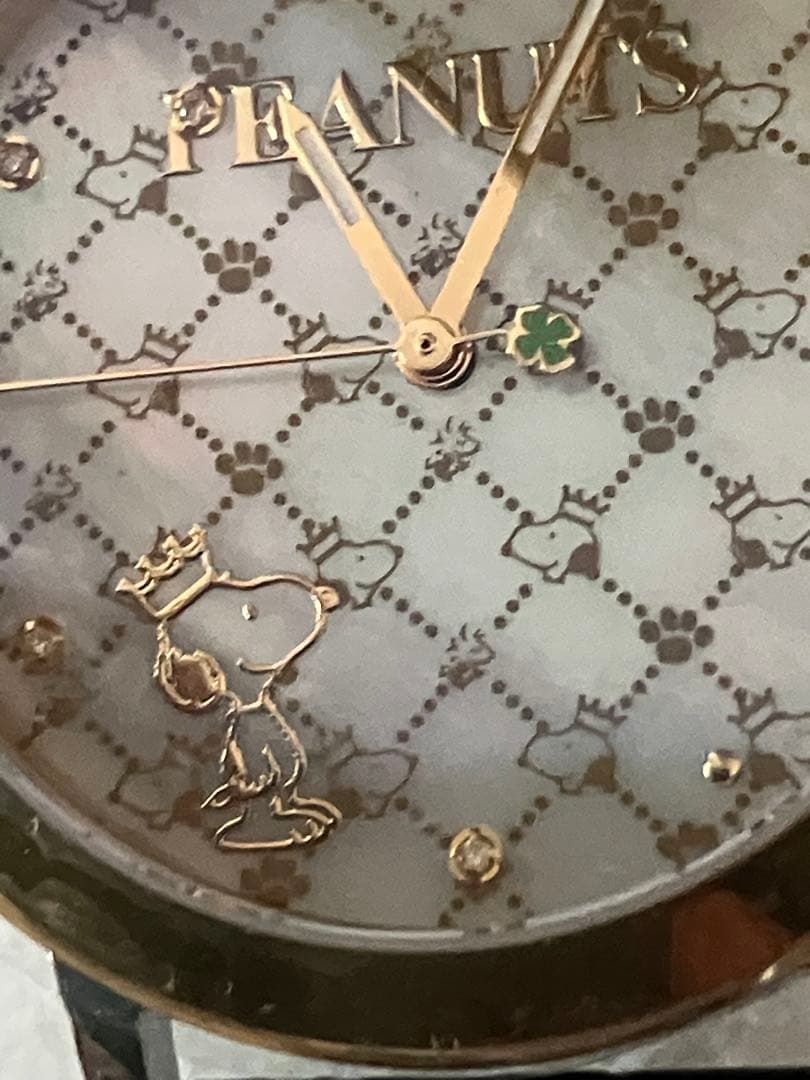 スヌーピー ハッピーアニバーサリーダイヤモンド入りオフィシャルウォッチ