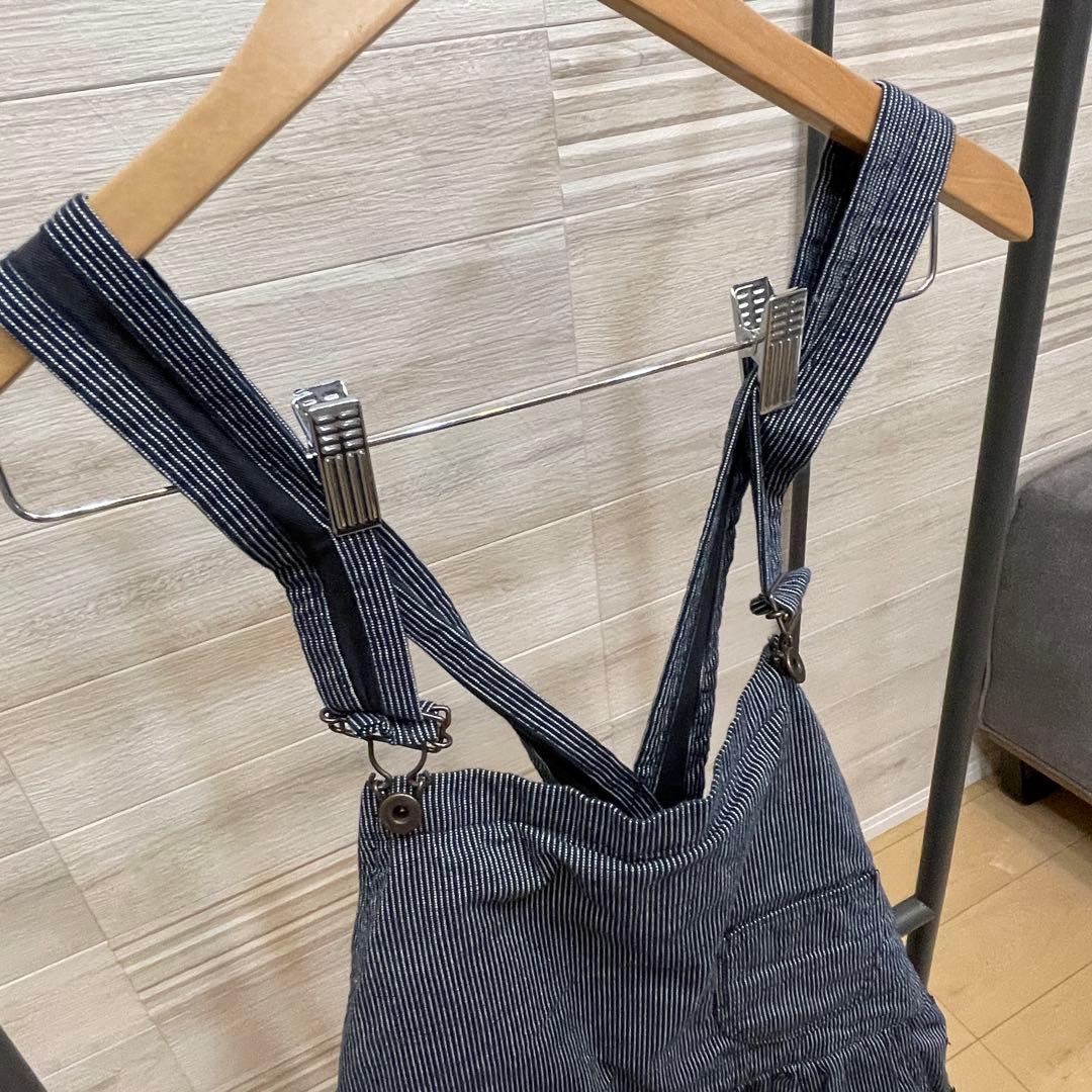 BLACK SIGN【ブラックサイン】オーバーオール　【size S】