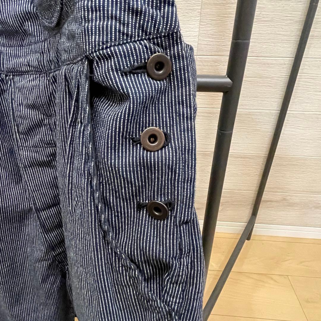 BLACK SIGN【ブラックサイン】オーバーオール　【size S】