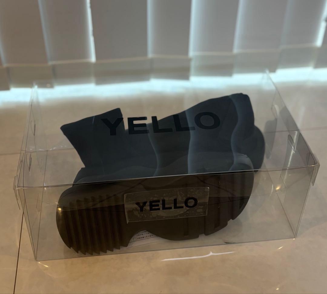 靴 YELLO SINGLE SNEAKER SHORT BOOTS