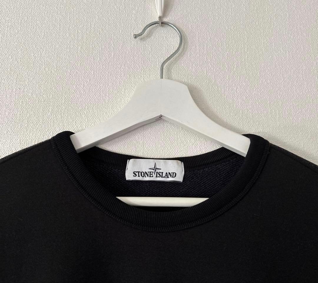 STONE  ナイロン クルーネック スウェット　トレーナー