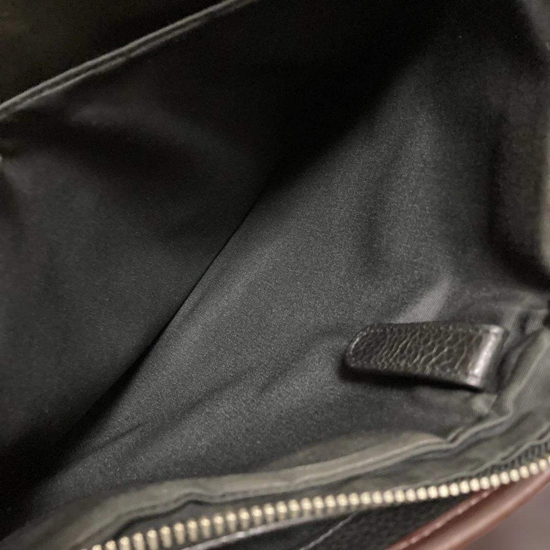 ☆coach☆ ブラック＆ブラウン　レザー　ビジネストート