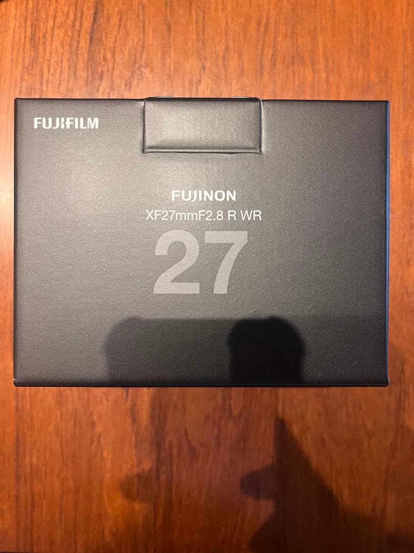 【新品未使用】FUJIFILM フジノン レンズ XF27mmF2.8 R WR