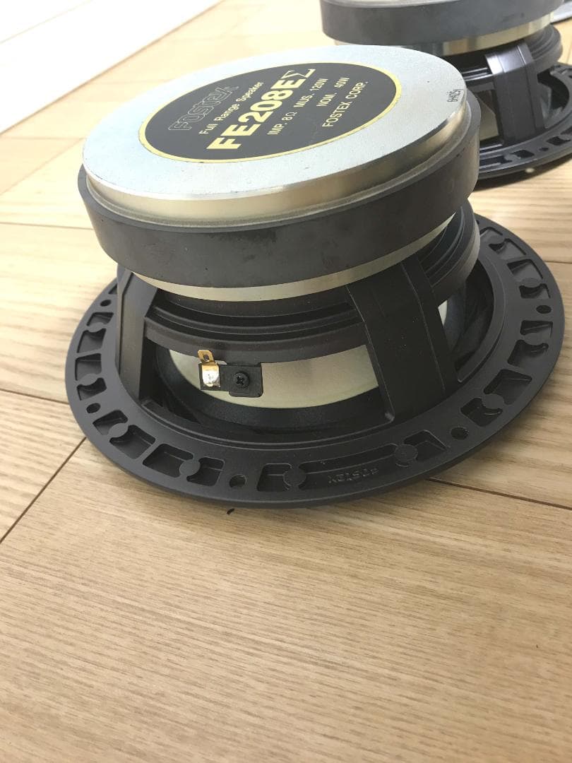 FOSTEX FE208EΣ フルレンジスピーカー（２本セット）　期間限定セール