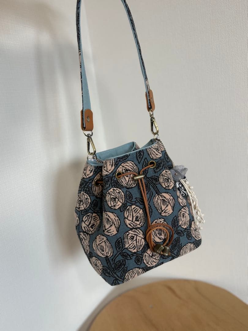 ミナペルホネン◇ハンドメイド◇pitaフォンデュ巾着bag