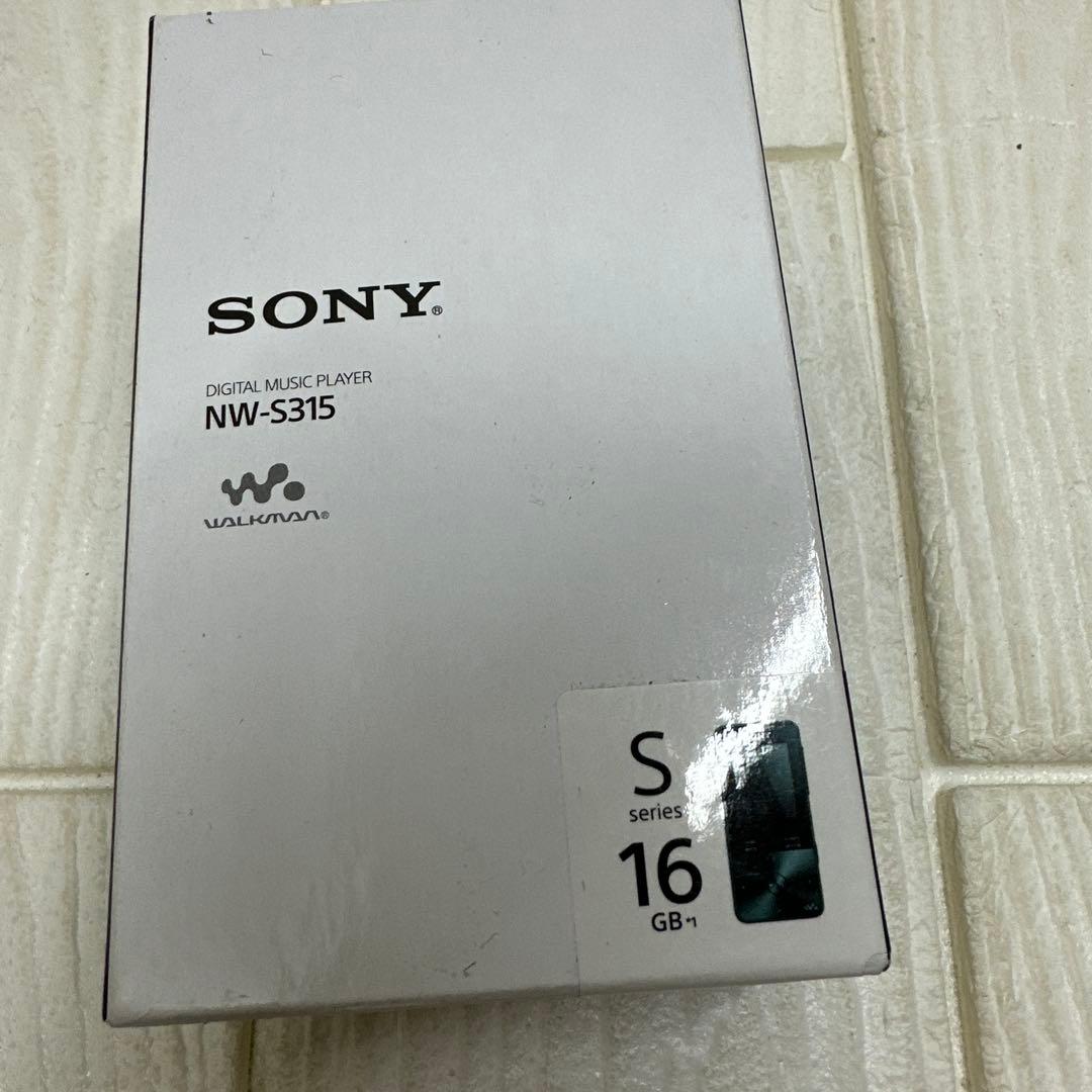 SONYソニーウォークマンNW-S315 ブラック16GB新品 未使用
