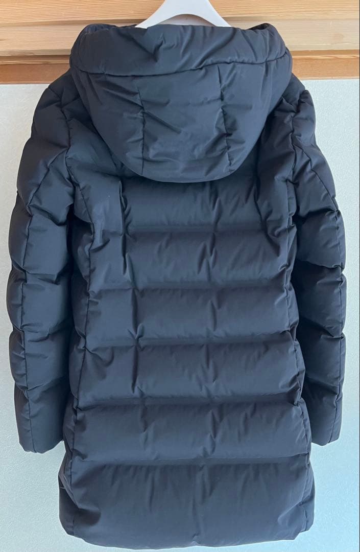 ユニクロ／シームレスダウンショートコート／レディースS