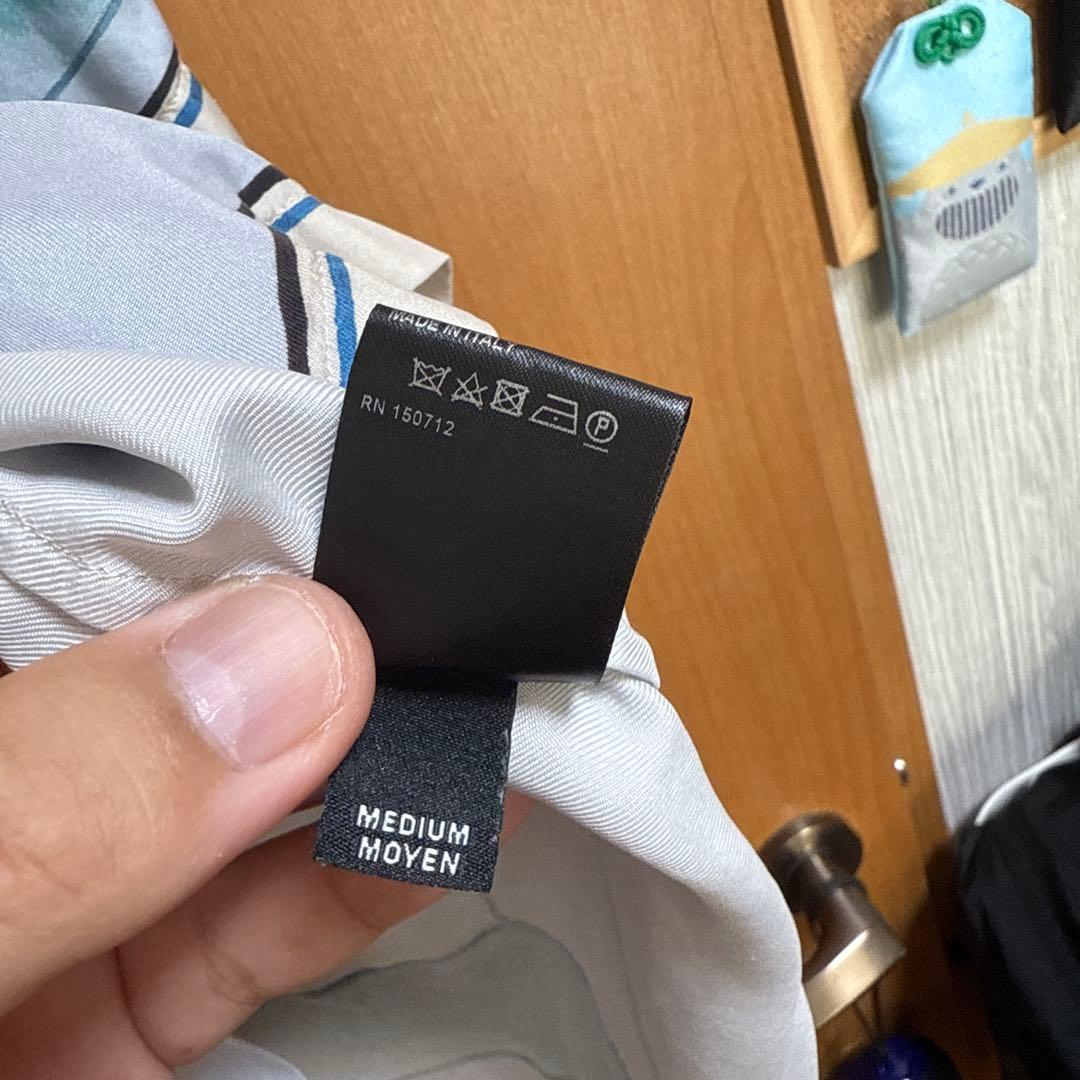 AMIRI アートプリント 半袖シャツ　シルクシャツ