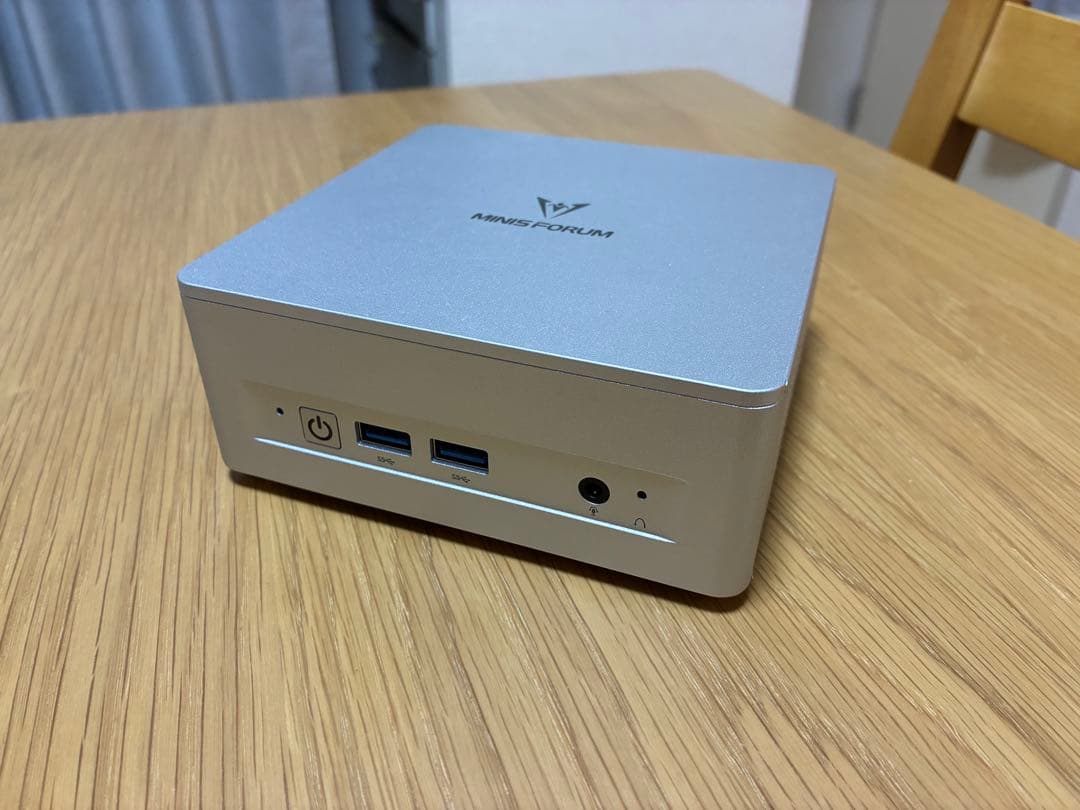 T*4様 ミニPC Minisforum UM870 Slim, R7 8745