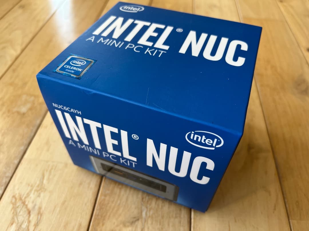 ミニPC Intel NUC NUC6CAYH 8GB SSD120G Windows11
