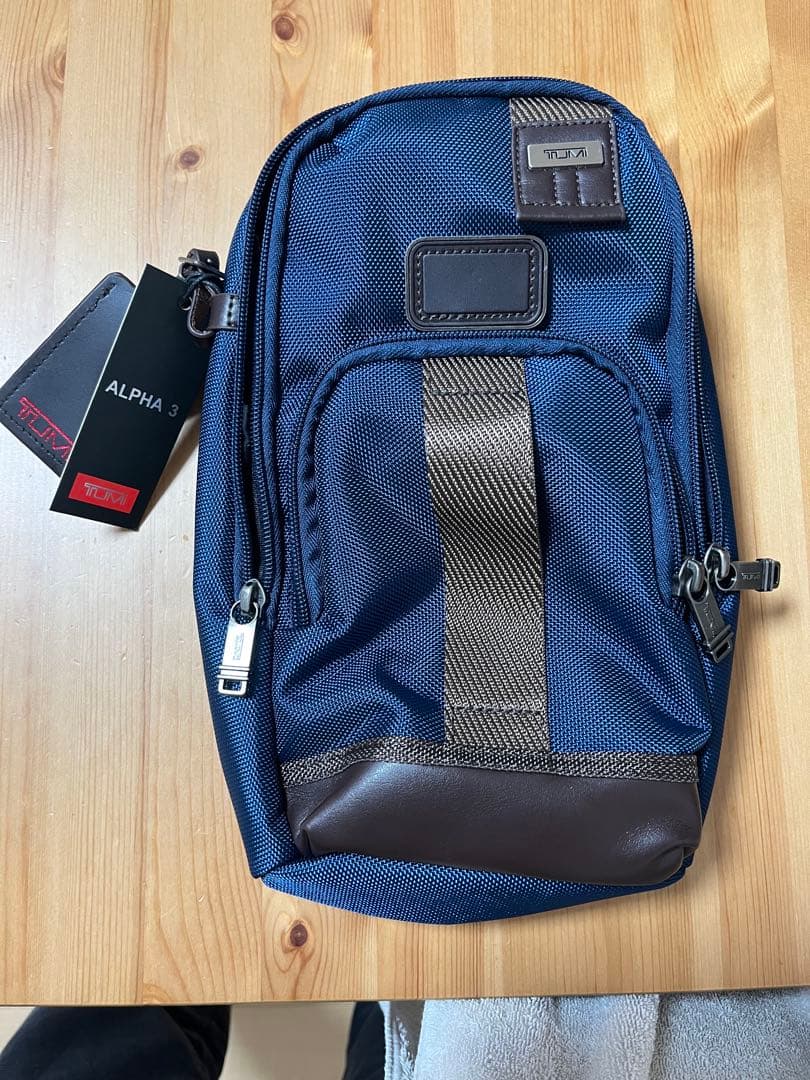 TUMI ショルダーバッグ ネイビー 131509