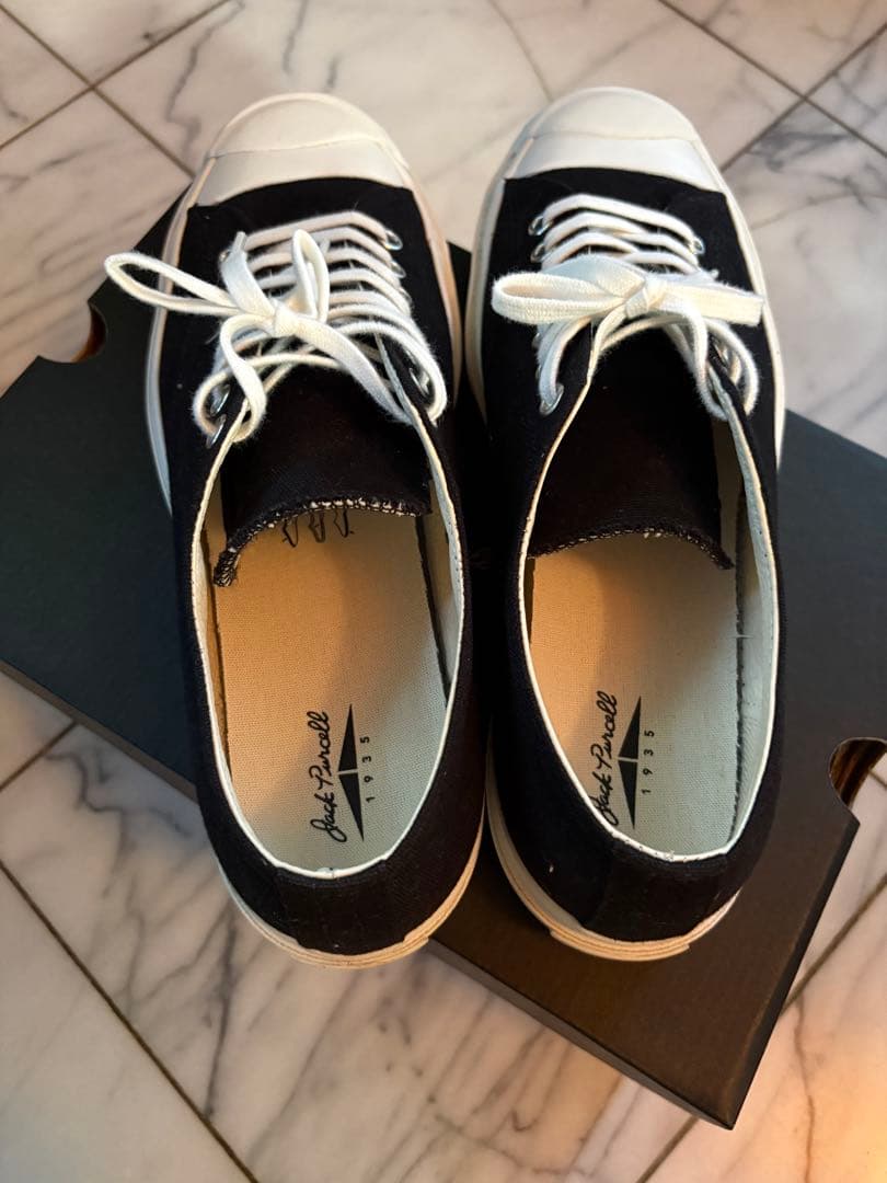 jack purcell 1935 ジャックパーセル　ブラック　27.5