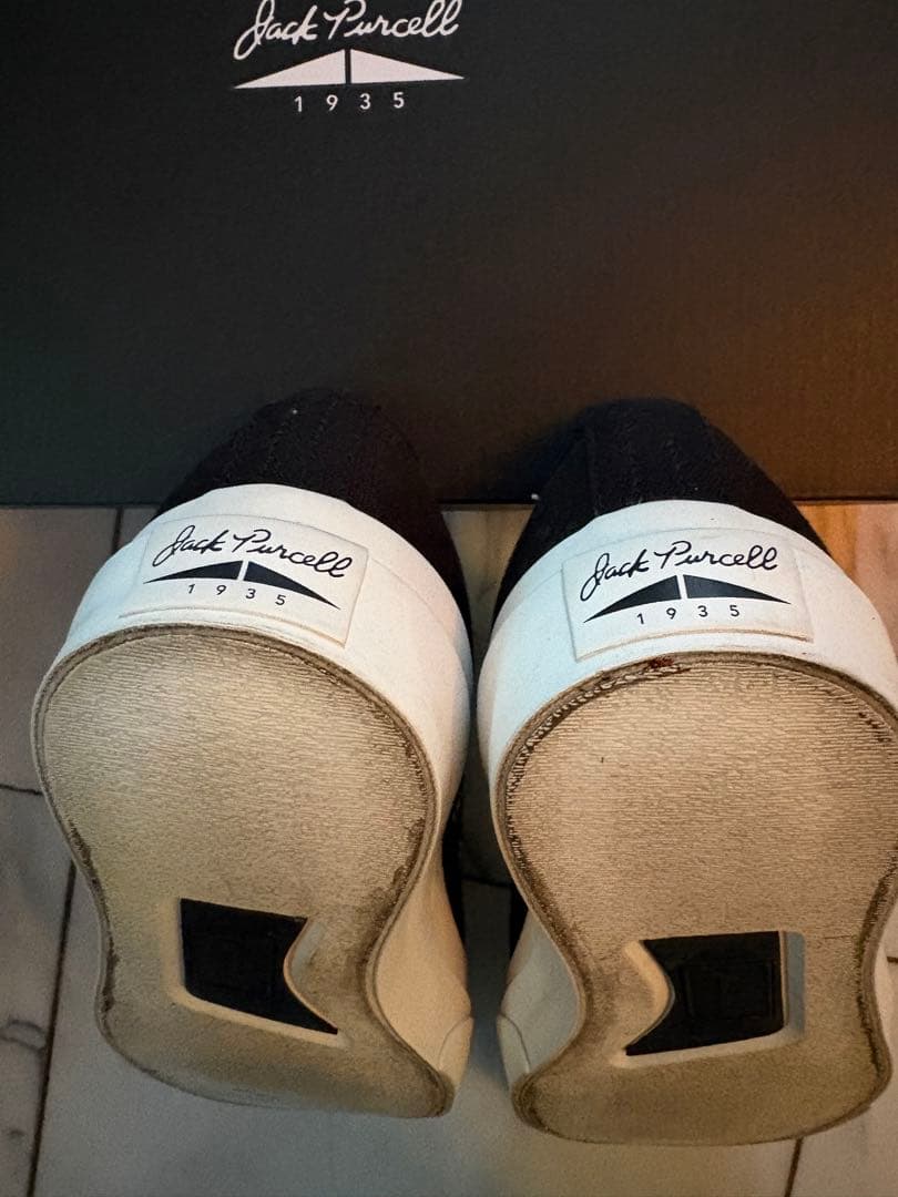 jack purcell 1935 ジャックパーセル　ブラック　27.5