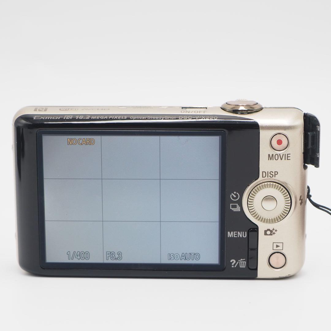 デジタルカメラ SONY Cyber-shot DSC-WX220 動作良好