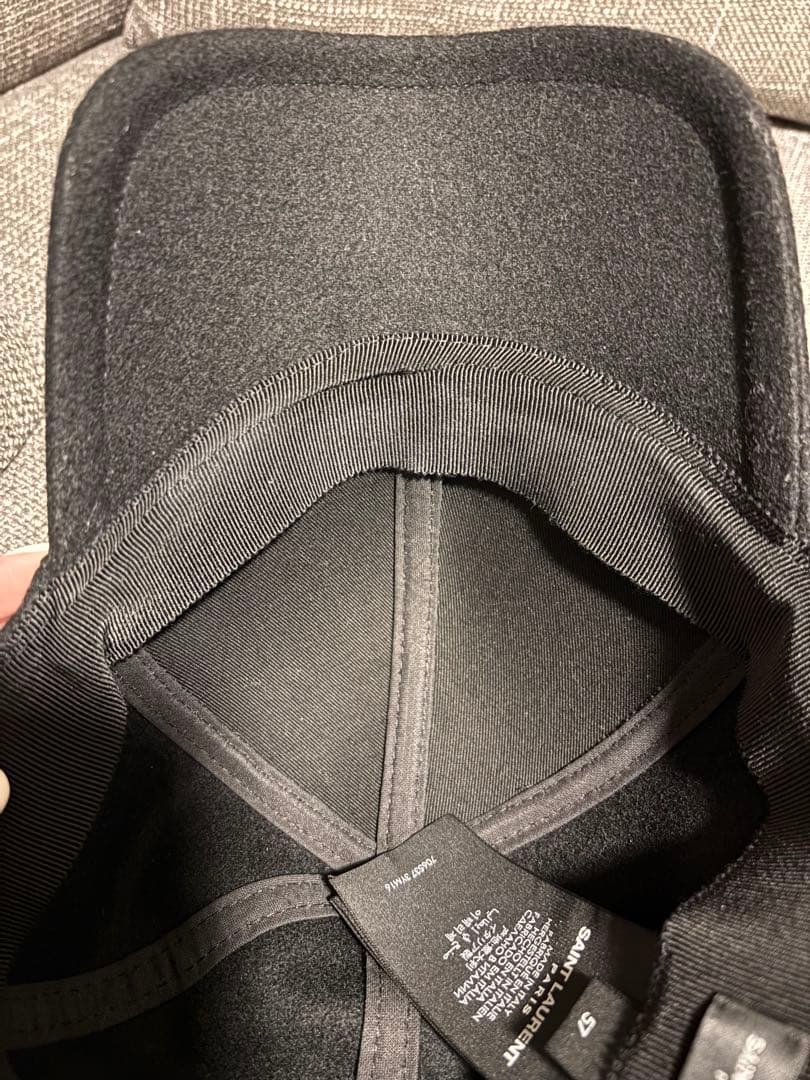 【お値下げしました！】SAINT LAURENTウールキャップ