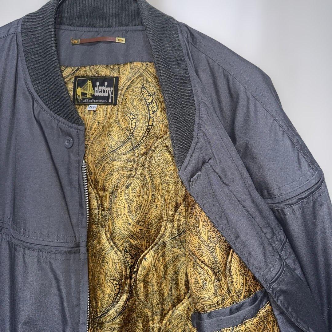 Derby Of SanFrancisco ジャケット　4XL チャコール