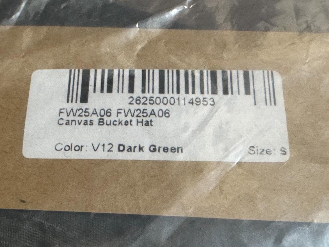 salsation サルセーション Canvas Bucket Hat Sサイズ