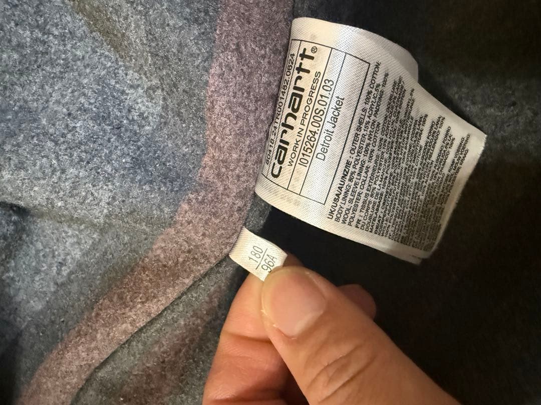 Carhartt WIP デトロイトジャケット ブラウン Lサイズ