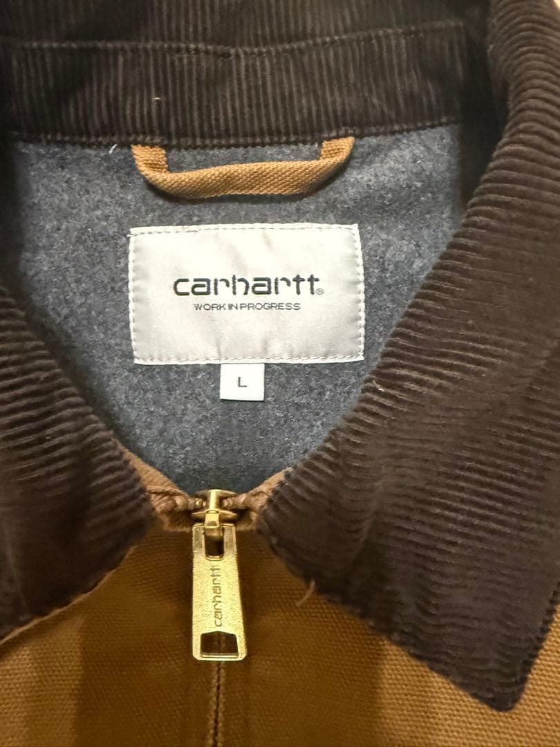 Carhartt WIP デトロイトジャケット ブラウン Lサイズ