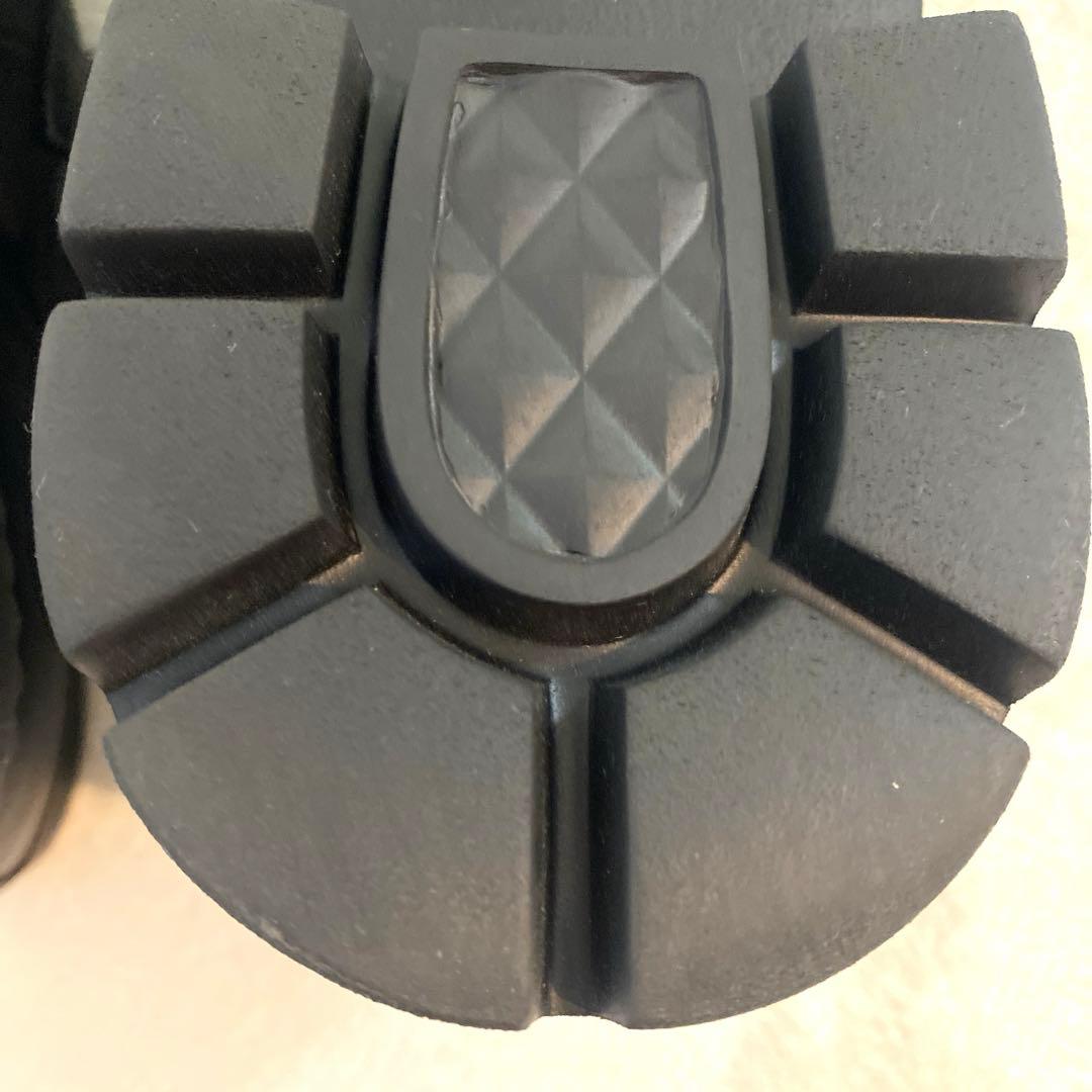 m*2様 ジミーチュウ ローファー ブラック ビジュー　BRYER プラットフォ