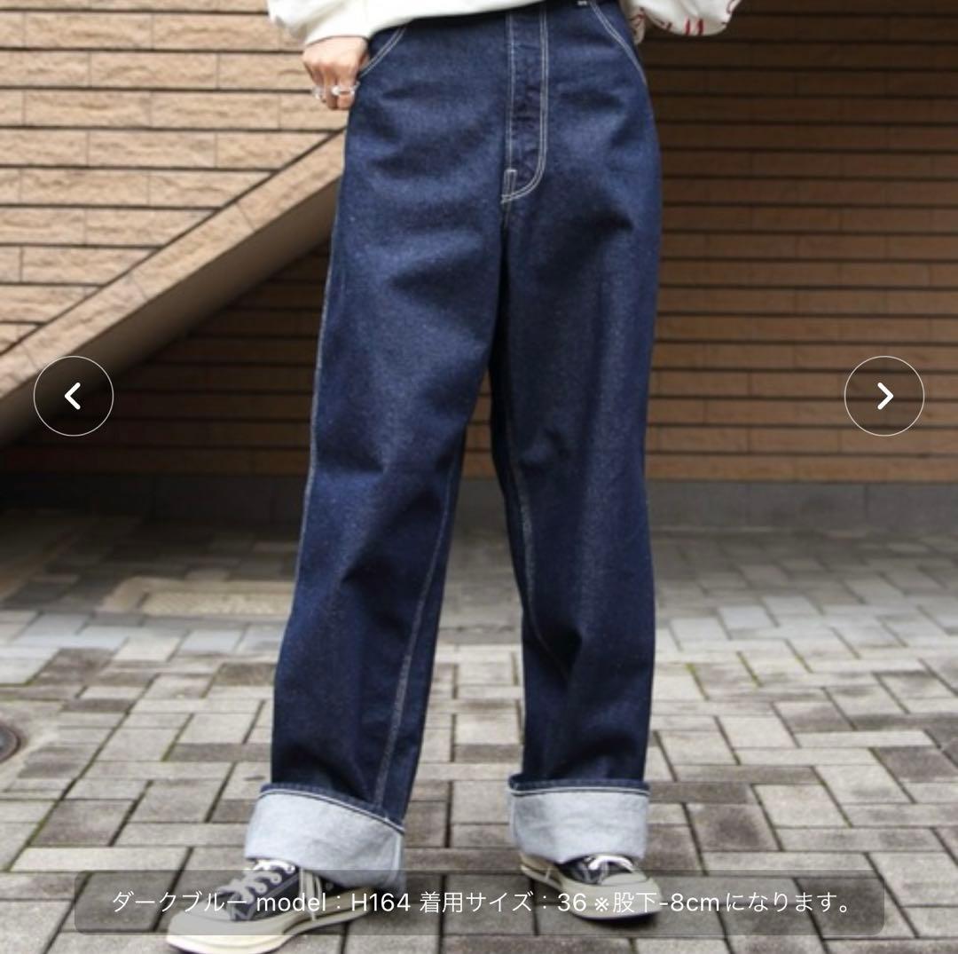 THE SHINZONE ツールデニムパンツ 新品　定価28000円　完売サイズ