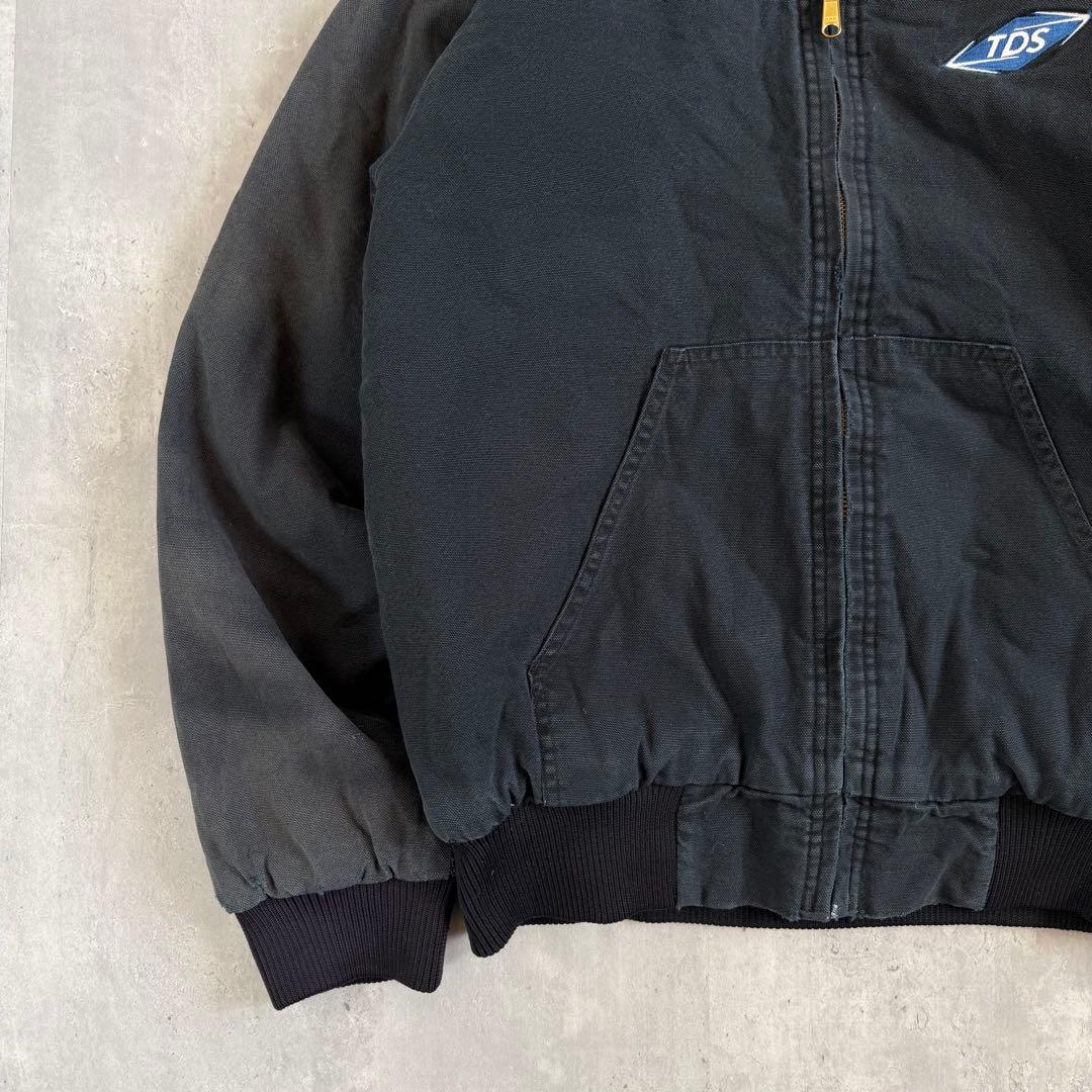 80~90s ノーブランド ダックジャケット グッドフェード M キルティング