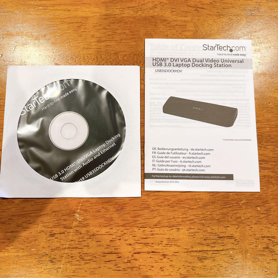 ⭐️ USB3.0接続ドッキングステーション HDMI/VGA GbEポート