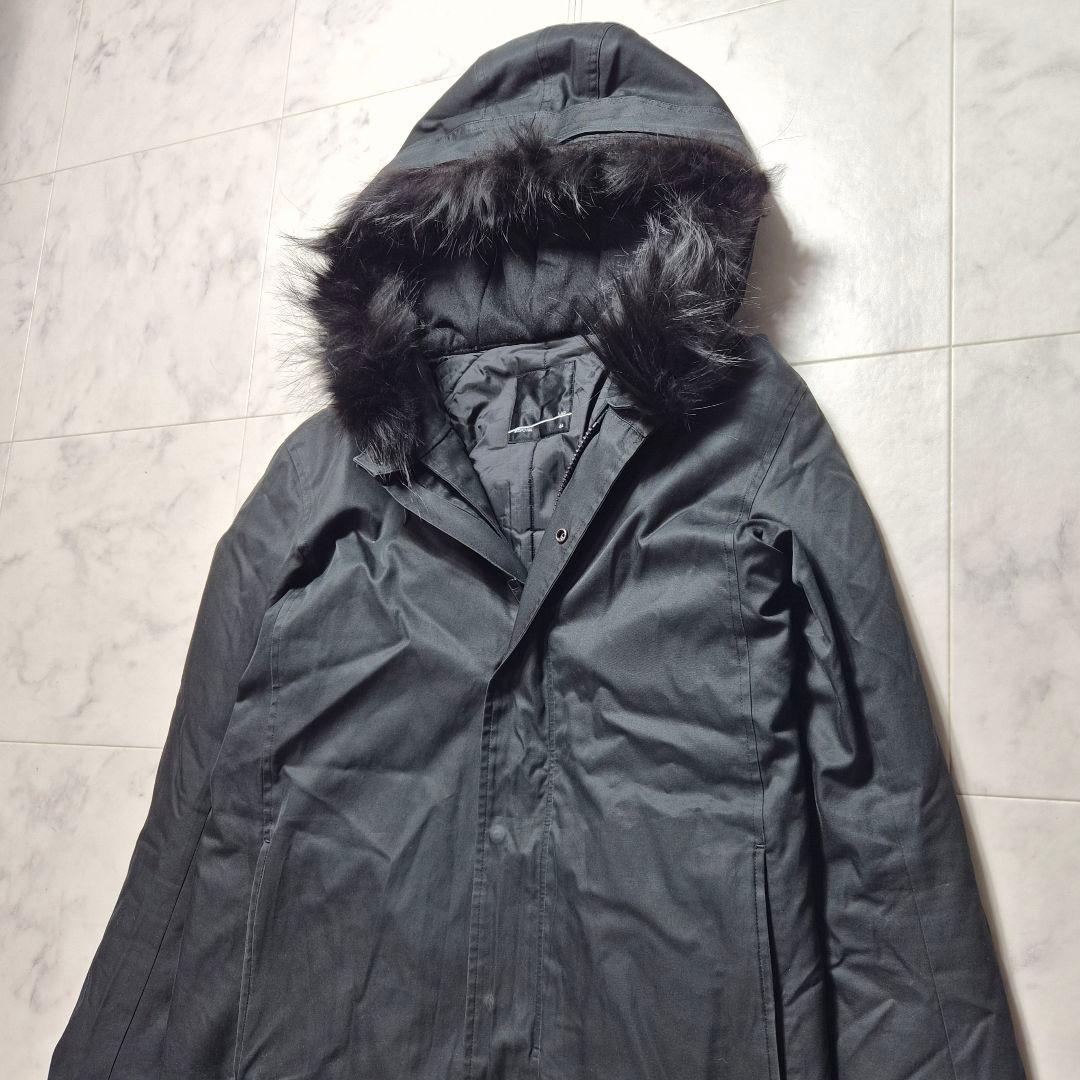 ラッドミュージシャン 2WAY モッズコート コヨーテファー ライナー 44 黒