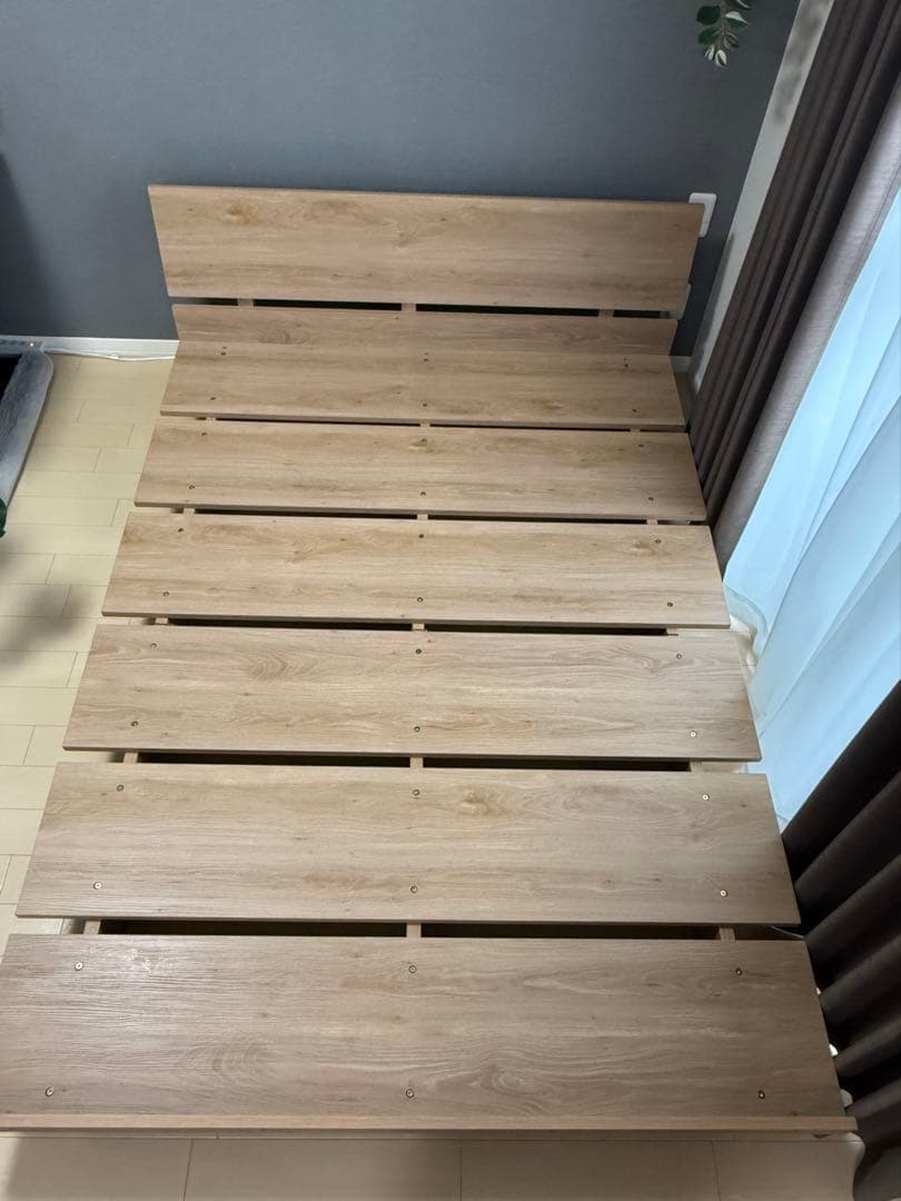 【コロッケ様】ロウヤ （LOWYA）ベッドフレーム セミダブル