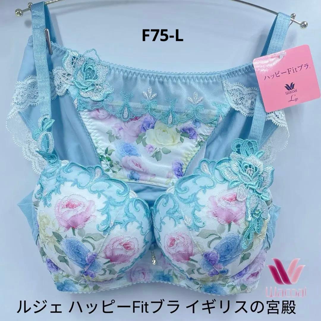 ワコール ルジェ ハッピーFitイギリスの宮殿 ブラショーツセットF75-L