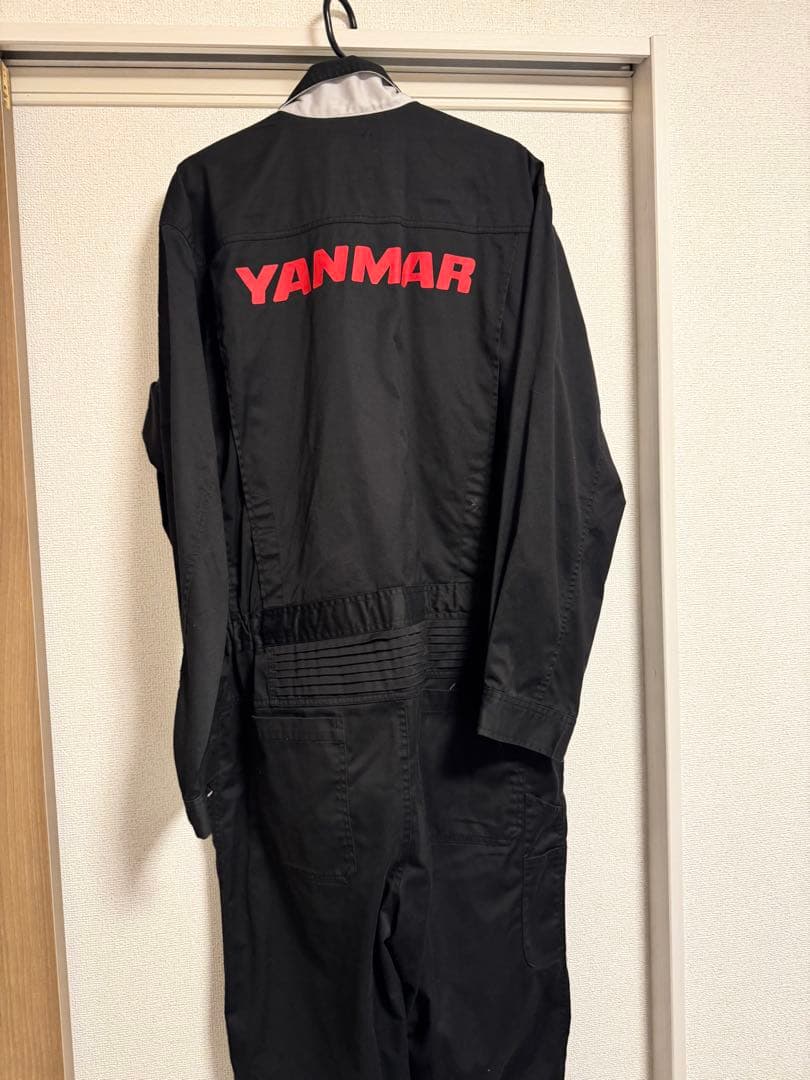 YANMAR 黒 オーバーオール 3L