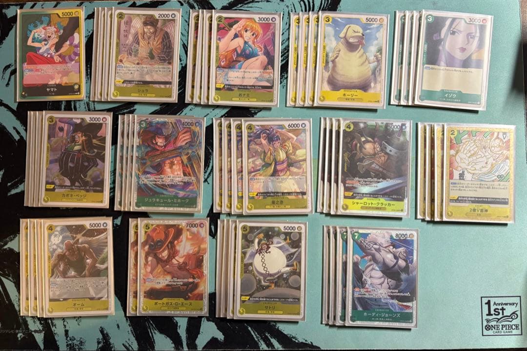 ワンピースカード　デッキ6個　まとめ売り　引退品