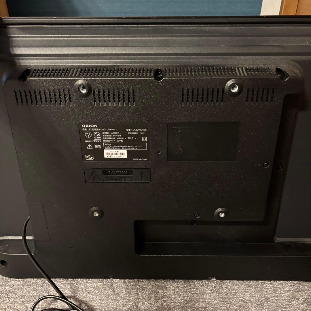 w*2様 ORION 32型　液晶テレビ OL32WD10S リモコン付き　32