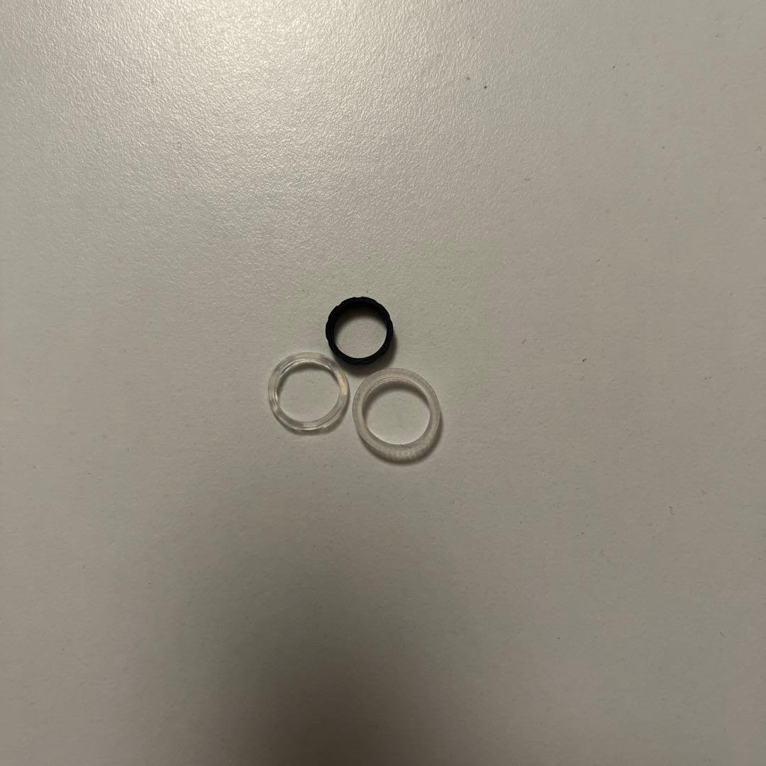 ゴールデンコンセプト　替えストラップ　ラバーベルト　ブラック