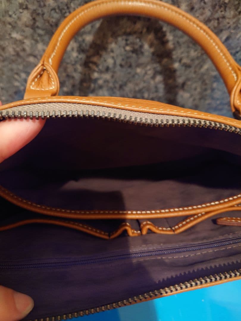 極美品　キーファーノイ イタリアンレザー ミニブリーフ セカンドバッグ