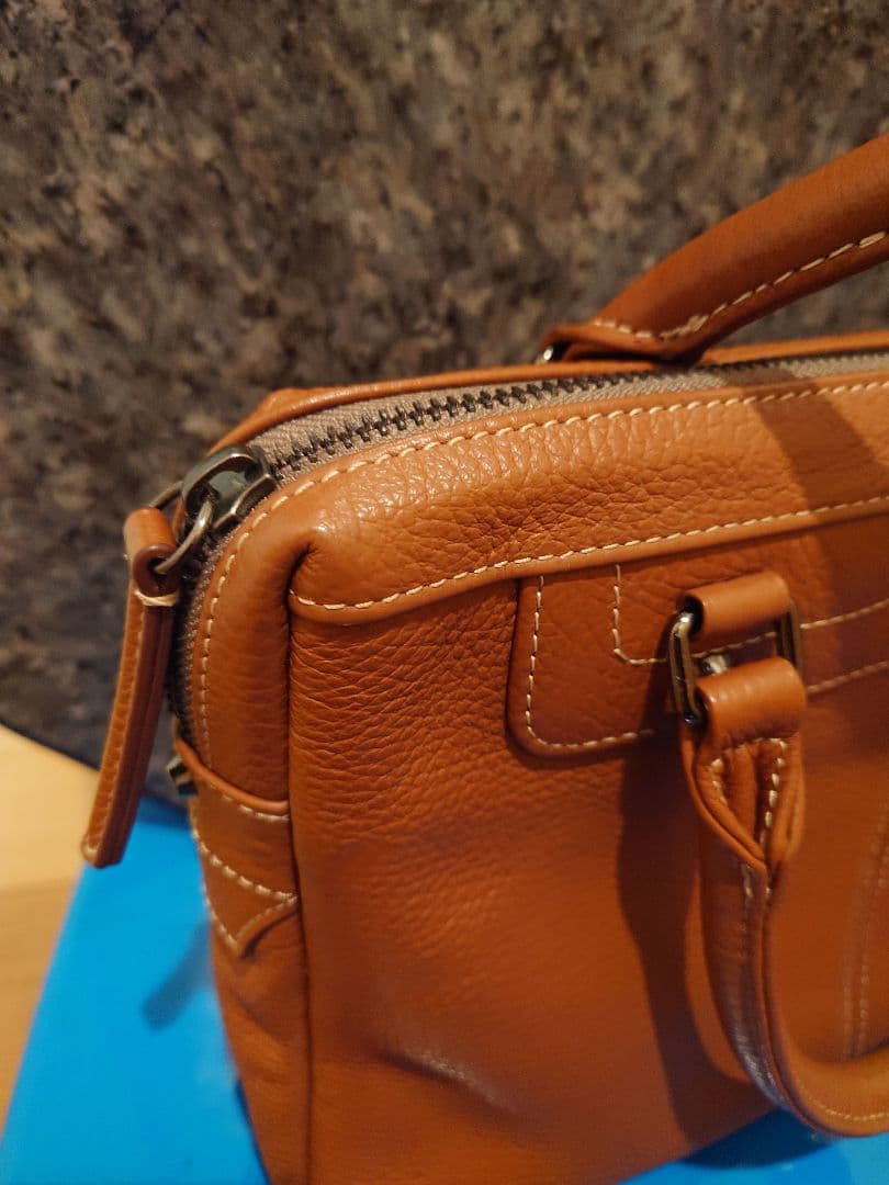 極美品　キーファーノイ イタリアンレザー ミニブリーフ セカンドバッグ