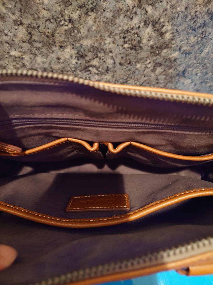 極美品　キーファーノイ イタリアンレザー ミニブリーフ セカンドバッグ