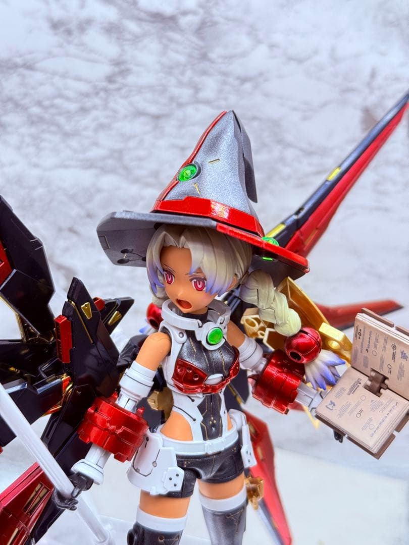 お*郎様 30ms 魔女っ娘ドラグーン　マリカル　全塗装完成品ミキシング