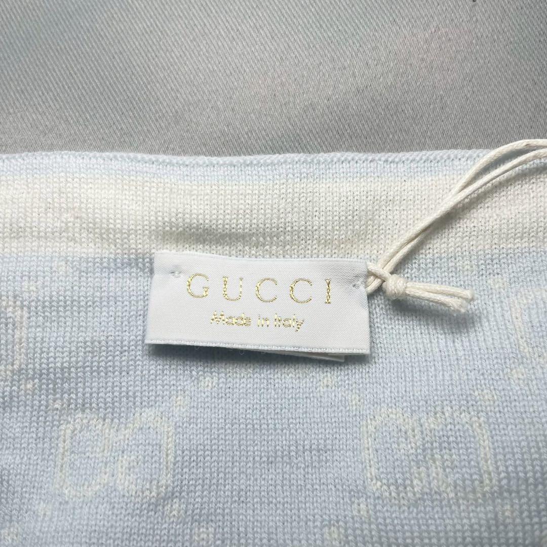 グッチ ストール ショール マフラー GUCCI ホワイト 256310