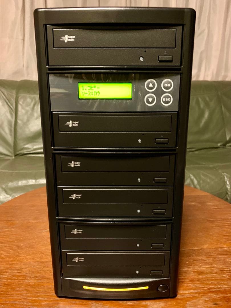 【新品特売】DVD & CDコピー機 R5-LB+HDD(ＬＧ搭載)日本語表示